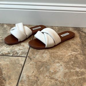 Women’s Steve Madden White Sandals